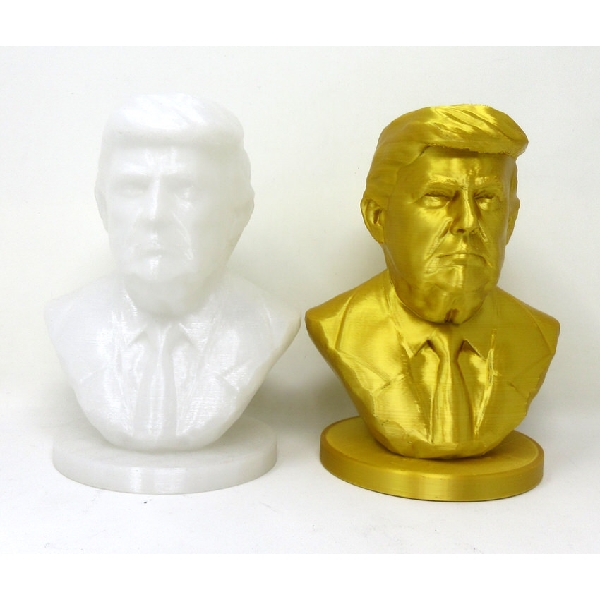 2 New Donald Trump Resin Busts - 6" Tall