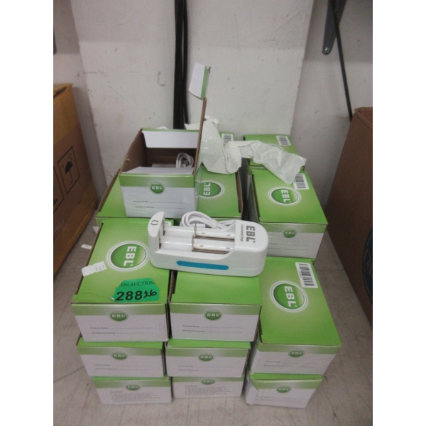 26 New EBL Chargers for AA & AAA Batteries
