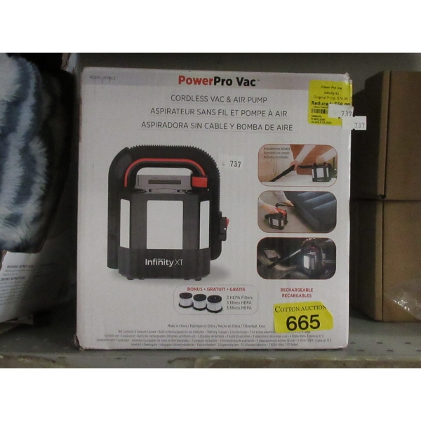 PowerPro Vac Cordless Vac & Air Pump