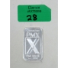 Image 1 : 1 Oz .9999 Silver Canadian PMX Bar