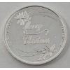 Image 2 : 1 Oz .999 Silver Santa Christmas Round 