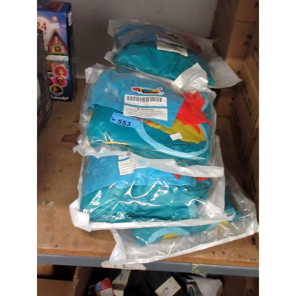 6 New 3 Piece Swimming Ring & Arm Floats Sets