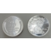 Image 2 : 2 x 1/2 Oz .999 Silver Walking Liberty Round