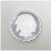 Image 2 : 1 Oz .999 Silver Indigenous/Buffalo Round 