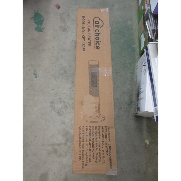 Air Choice PTC Fan Heater in Box