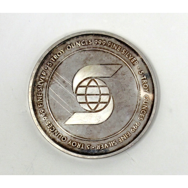 5 Oz .999 Silver Scotiabank Investor Round 