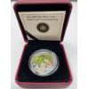 Image 1 : 2011 .9999 Silver 1 Oz Maple Leaf Crystal Raindrop Coin 