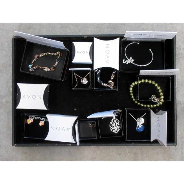 10 Assorted New Boxed Avon Jewelry