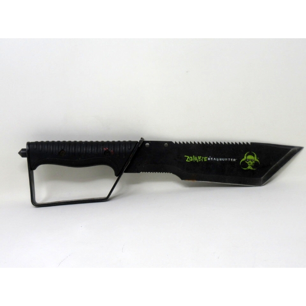 Zombie Head Hunter Knife with 8" Blade