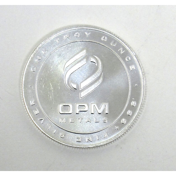 1 Oz .999 Silver OPM Round
