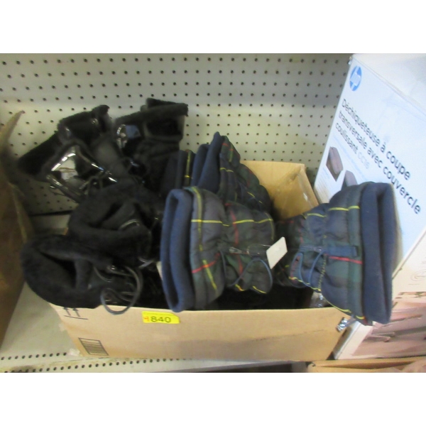 4 Pair of Overstock & Customer Return Boots
