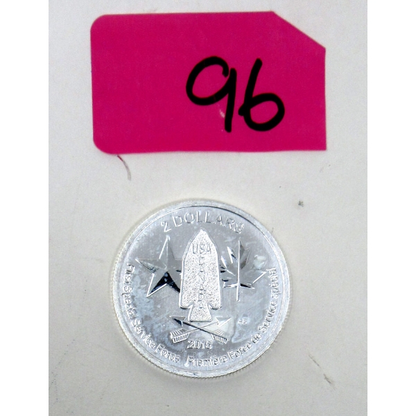 1/2 Oz .9999 Silver 2015 Devil's Brigade Coin 