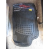 Image 1 : 4 New 5 Piece Sets of Black Universal Car Mats