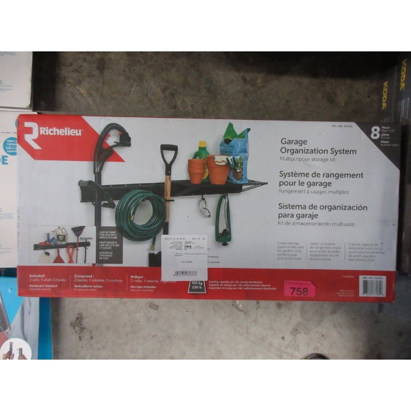 Richelieu Garage Organization System 