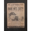 Image 2 : Rare 1954 Topps Scoop #54 Babe Ruth Card 