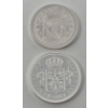 Image 1 : 2 x 1 Oz .9999 Silver The Spanish Dollar Coin Set 