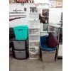 Image 1 : 8 Assorted Totes Storage Containers 