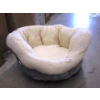 Image 1 : New 18" Round Self Warming Pet Bed - Cozy 8" Deep