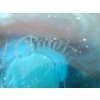 Image 2 : Mid-Century Chalet Blue Art Glass Centerpiece Bowl
