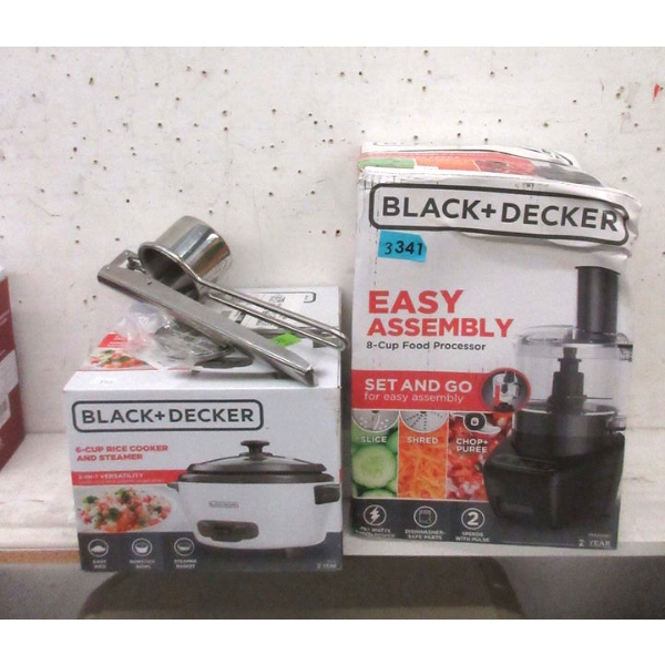 Manual Ricer &  Black & Decker Kitchen Goods