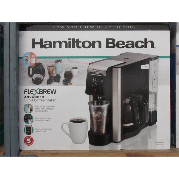 Hamilton Beach Flex Brew 5-in-1 Coffee Maker