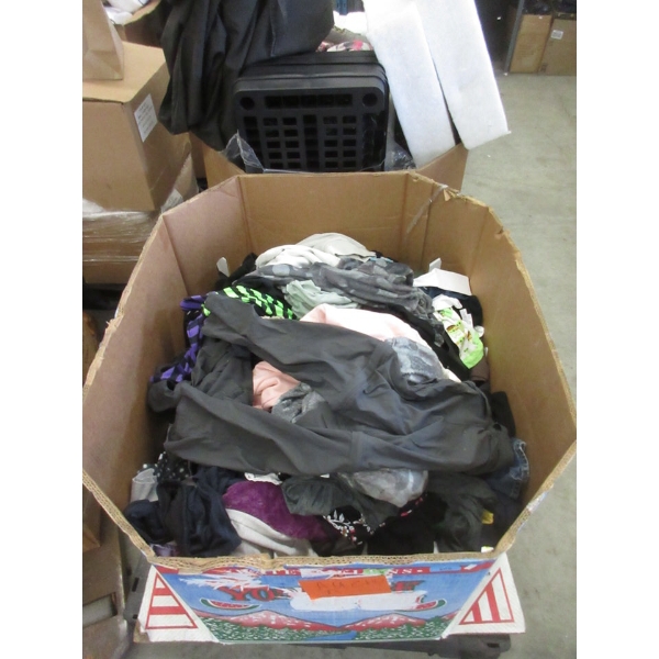 Skid of Overstock & Customer Return Clothing - As Is