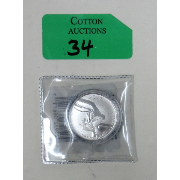 .9999 Silver BUGS BUNNY $20 Coin 