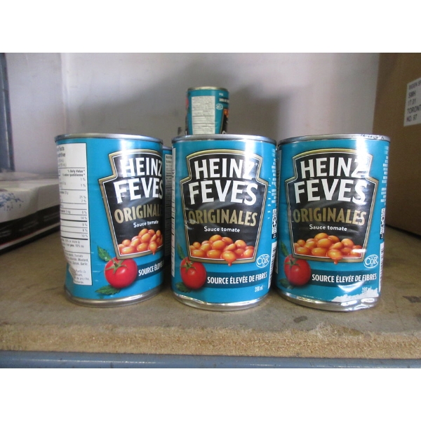 19 Dented Cans of Heinz Original Beans in Tomato Sauce