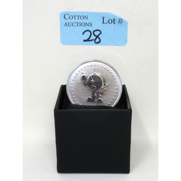 1 Oz .999 Silver PAC-MAN Round 