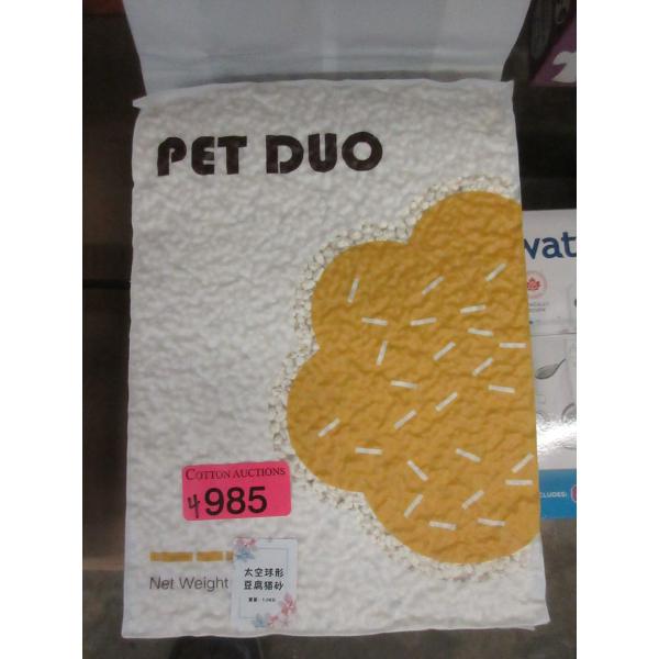 4 New 1.5 KG Bags of Tofu Cat Litter by Pet Duo
