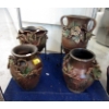 Image 1 : 4 New Ceramic Vases - 2 are on stands