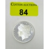 Image 1 : 1 Oz .999 Silver Morgan Head Round 