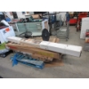 Image 1 : Skid of Assorted Flat Pack Furniture & Wall Slats
