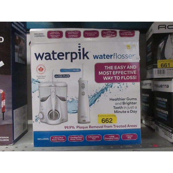Waterpik Water Flosser Twin Pack 