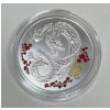 Image 1 : 1 Oz .9999 Silver TD Year of the Divine Dragon Round 