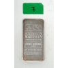 Image 1 : 10 Oz .999 Silver Johnson Matthey Bar 
