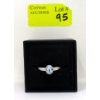 Image 3 : Blue Topaz Sterling Silver Ring