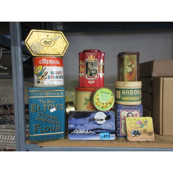 13 Vintage Advertising Tins and Containers