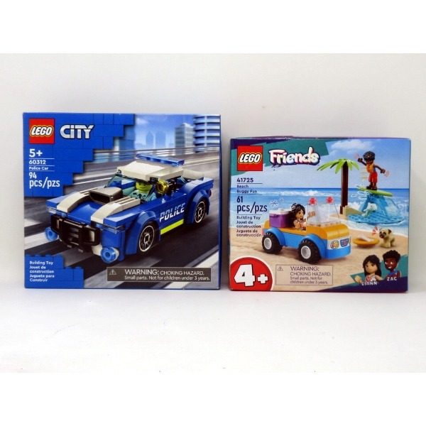 2 New LEGO  Building Toy Sets - Age 4+ and 5+