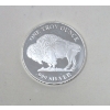 Image 2 : 1 Oz .999 Silver Indigenous/Buffalo Round 