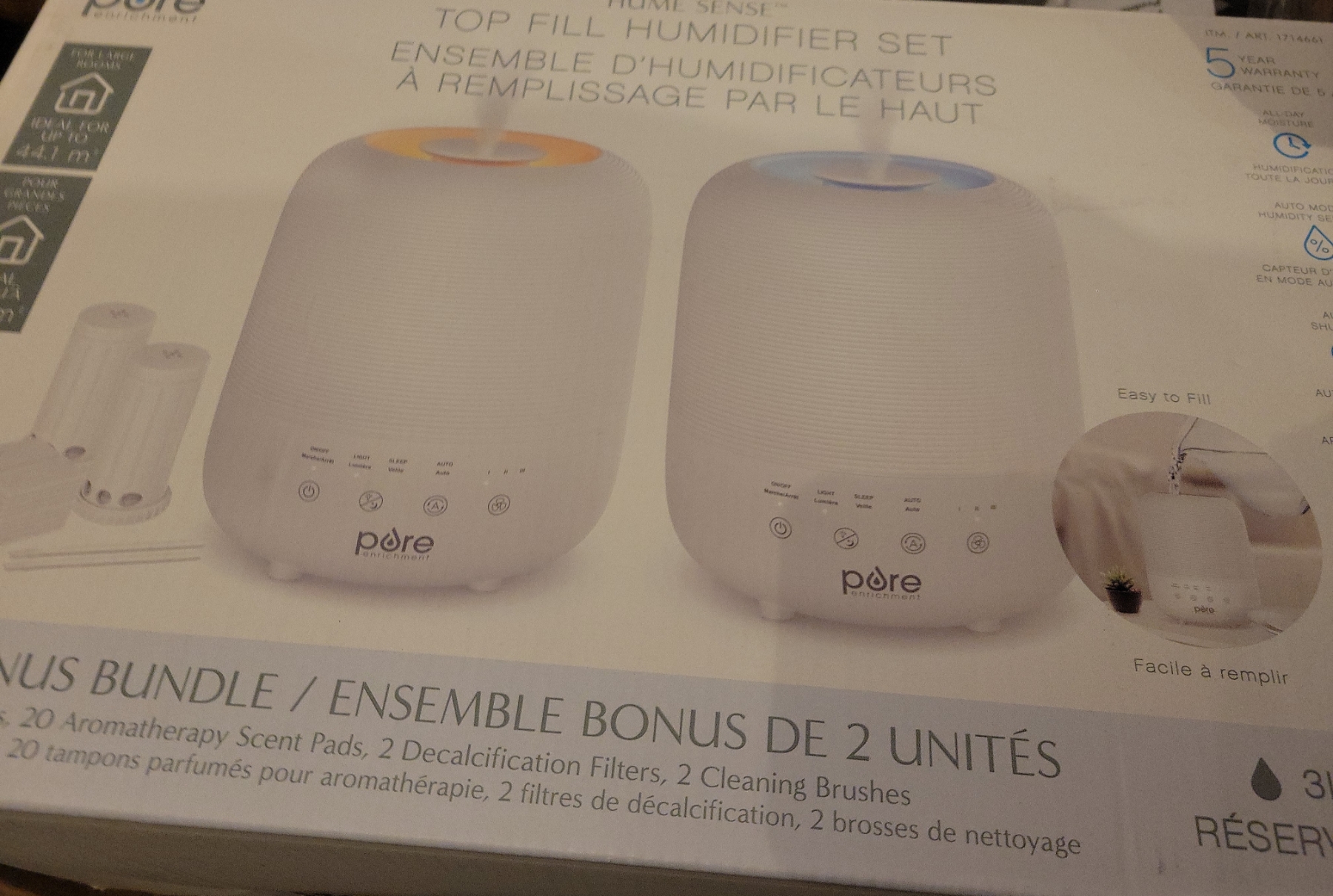 Customer Return Humidifier Set