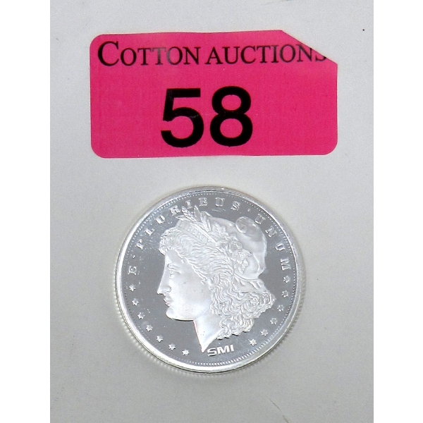 1 Oz .999 Silver E.Pluribus.Unum Round 