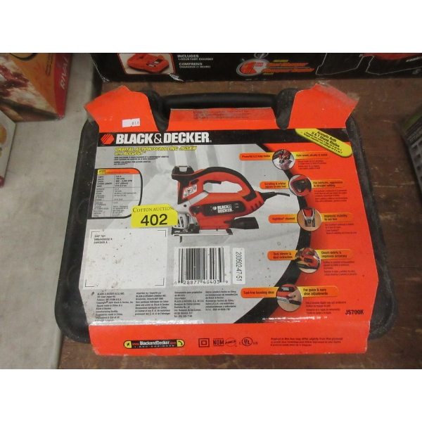 Black & Decker Orbital Action Scrolling Jigsaw