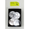 Image 1 : 5 x 1 Oz .9999 Silver Maple Leaf Coins 