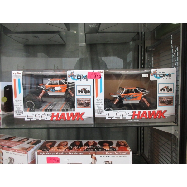 2 Litehawk Lil' Tom 4 x 4 RC Trucks