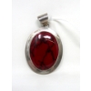 Image 2 : 2 Large .925 Silver & Agate Pendants