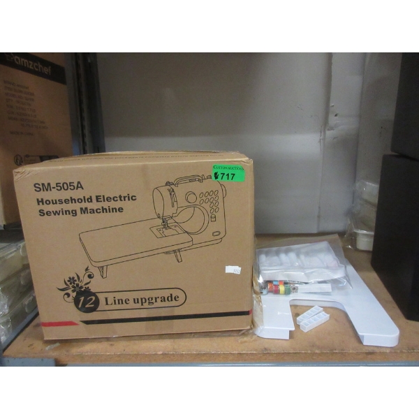 12 Line Upgrade Electric Sewing Machine with Thread