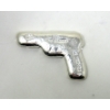 Image 2 : 2 Oz .999 Silver 2D Revolver Pistol Bar 