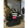 Image 1 : 2 New Pairs of Children's Black Fleece Lined Boots
