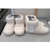 Image 1 : 2 New Pairs of Women's Fuzzy White Slipper Boots